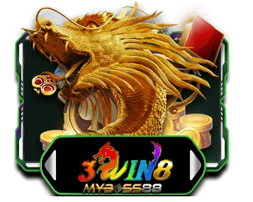 3win8 Slot Game with Dragon